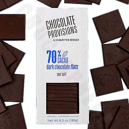 ‘Chocolate Provisions’ Dark Chocolate Mini-Bars with Sea Salt 70%