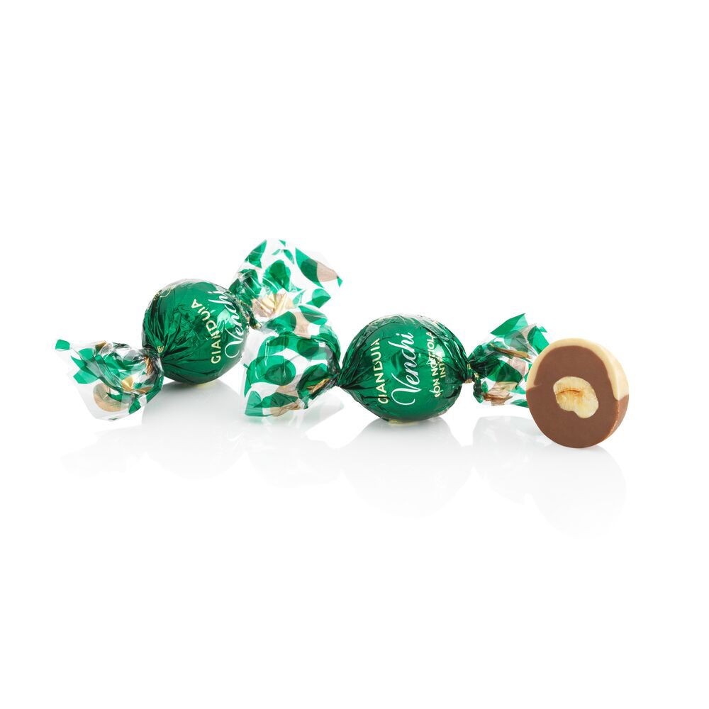 Venchi Whole Hazelnut in Milk Chocolate Gianduja Pearls Bag - 15-pc