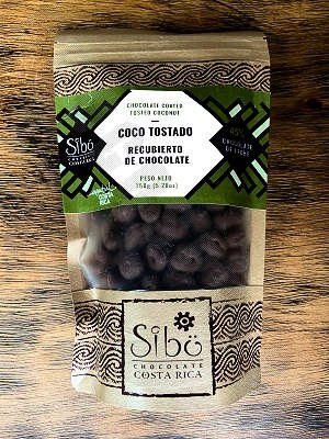 Sibo Coconut Pieces in 45% Milk Chocolate Pouch - 100 grams