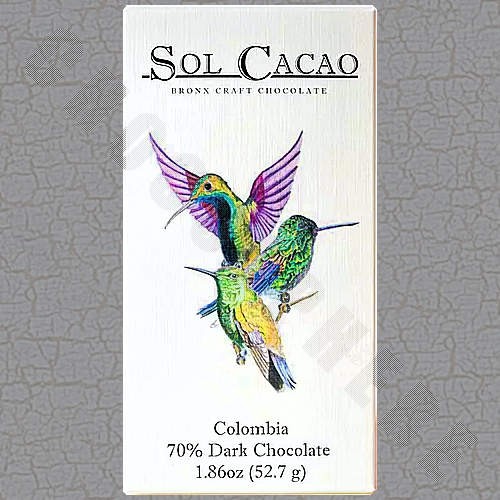 Colombia Dark 70% Chocolate Bar - 1.86oz