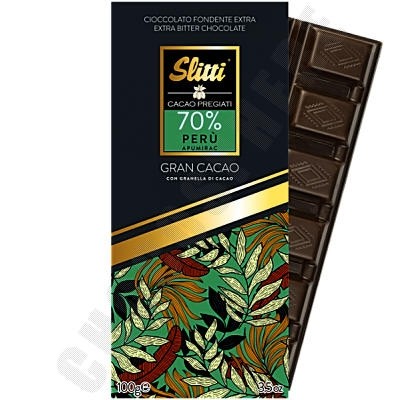 Slitti Gran Cacao Single-Origin Peru Bar