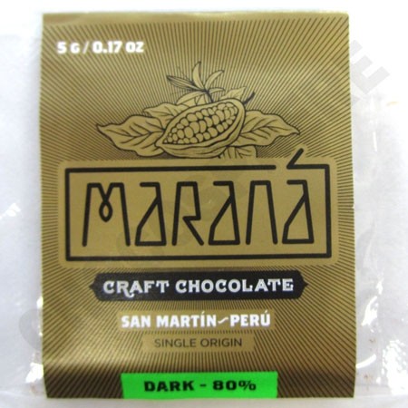 San Martin Dark Chocolate Squares - 80% Cacao