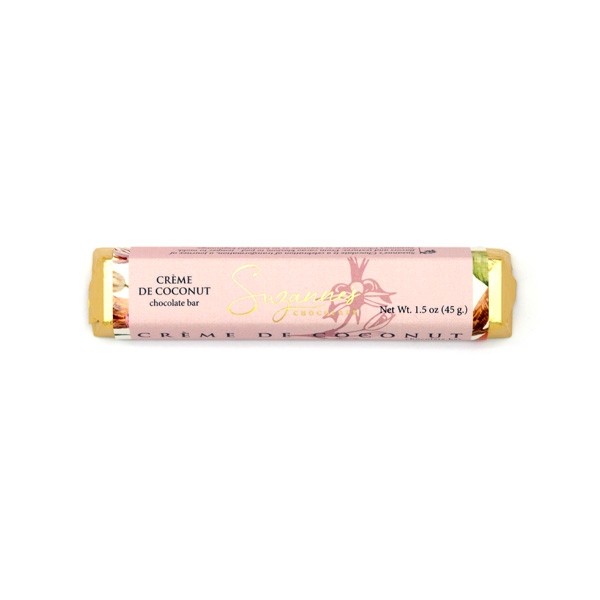 Suzanne's Chocolate Creme de Coconut 61% Dark Chocolate Bar - 45 grams