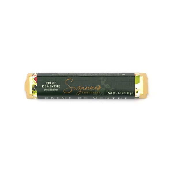 Suzanne's Creme de Menthe 61% Dark Chocolate Bar - 45 grams