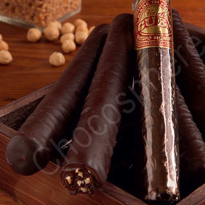  Tartufo-Nougatine Chocolate Cigar