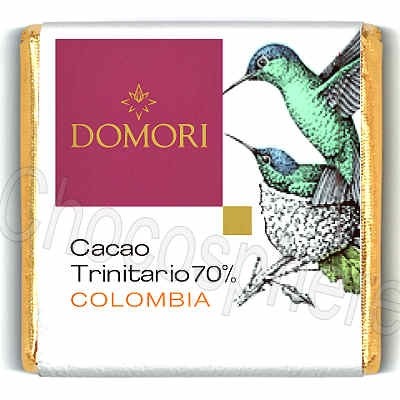 Trinitario Colombia 70% Cacao Dark Chocolate Square