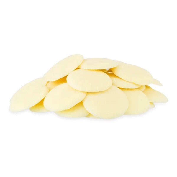 Valrhona Ariaga Blanche 30% White Chocolate Couverture Wafers Bag - 1kg 12141