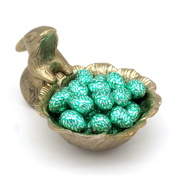 Valrhona Caramel Milk Chocolate Ganache Wrapped Eggs 33-pc