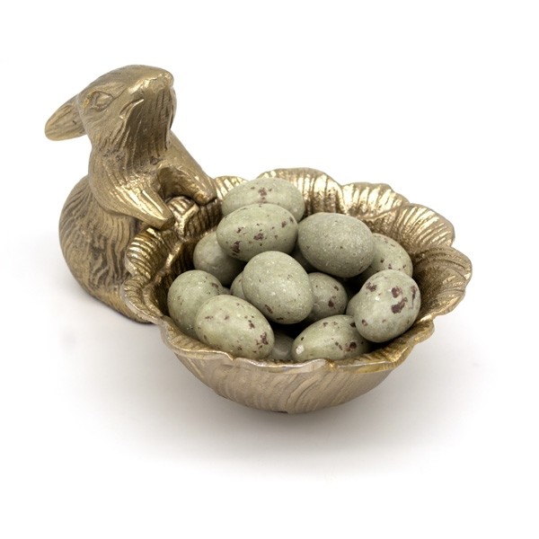 Valrhona Dark Chocolate Almond & Hazelnut Praline Gull's Eggs 20-pc