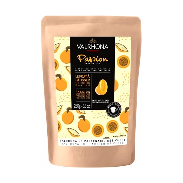 Valrhona Inspiration Passion Les Feves 32% Passion Fruit Couverture Discs - 250g 31432