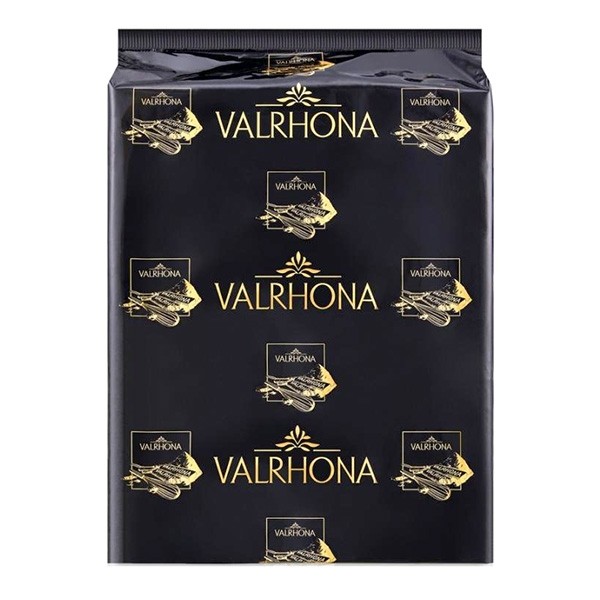 Valrhona Manjari 64% Single Origin Dark Chocolate Couverture Block - 3 kg 5567