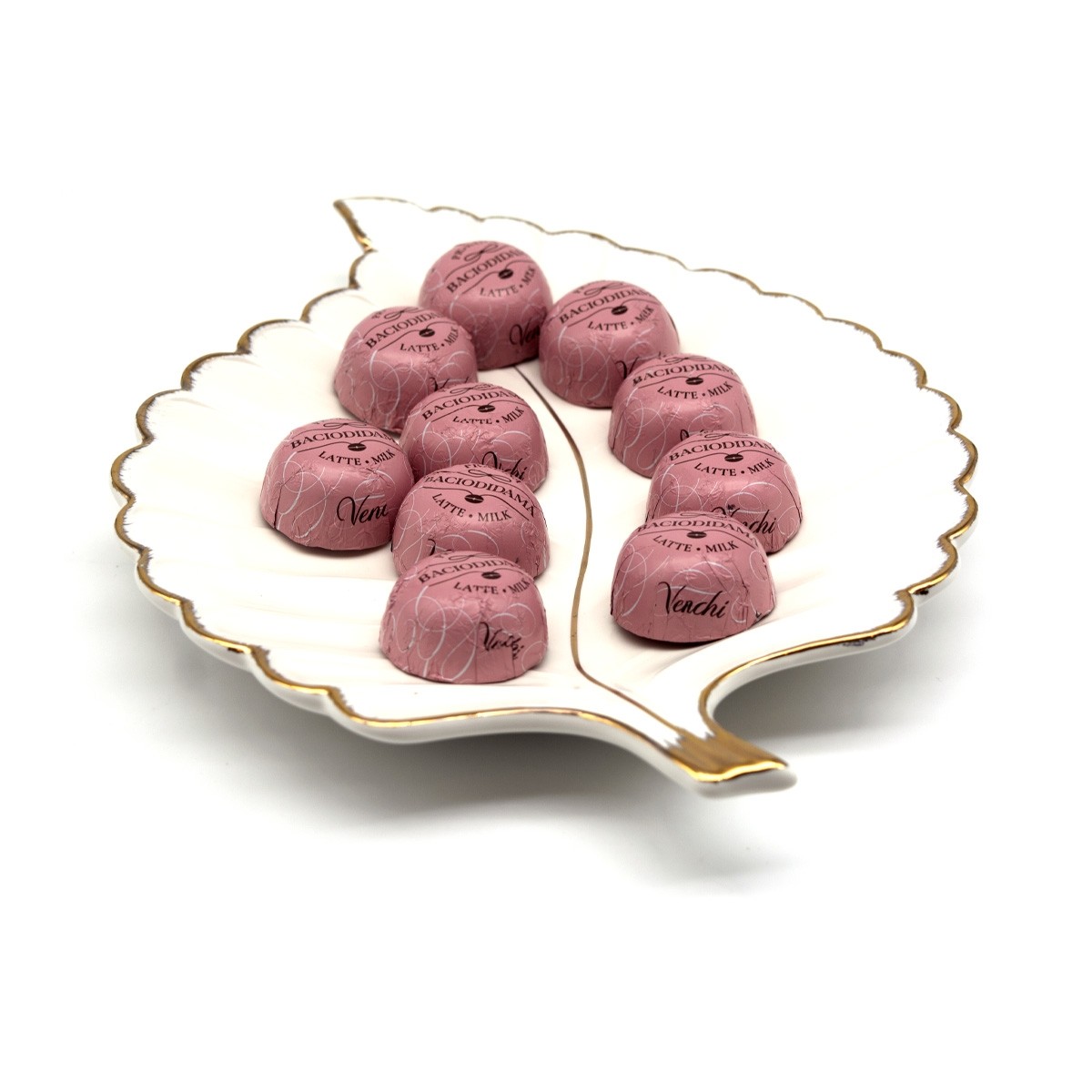 Venchi BacioDiDama Milk Chocolate Hazelnut Biscuit BonBons Bag - 10-pc 112437