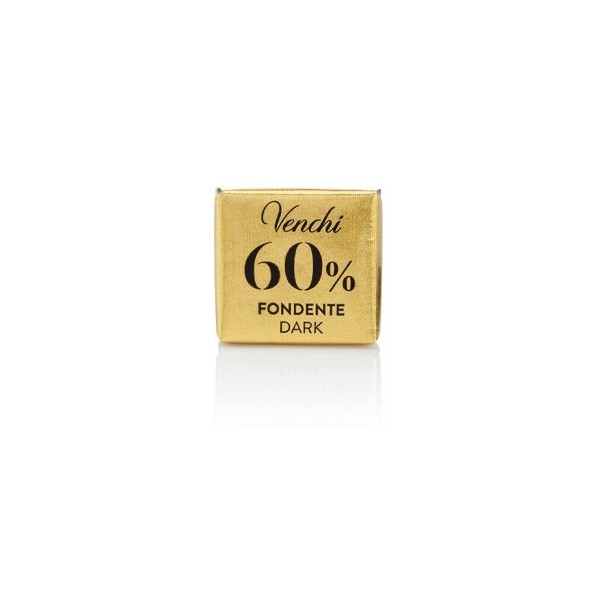 Venchi Fondente 60% Dark Chocolate Mini-Napolitain Single - 3 grams 117054