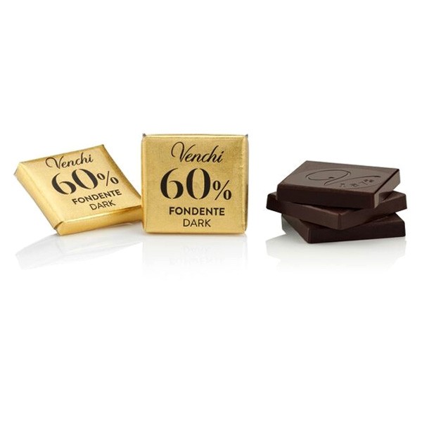 Venchi Fondente 60% Dark Chocolate Mini-Napolitains Bag - 200 grams 117054