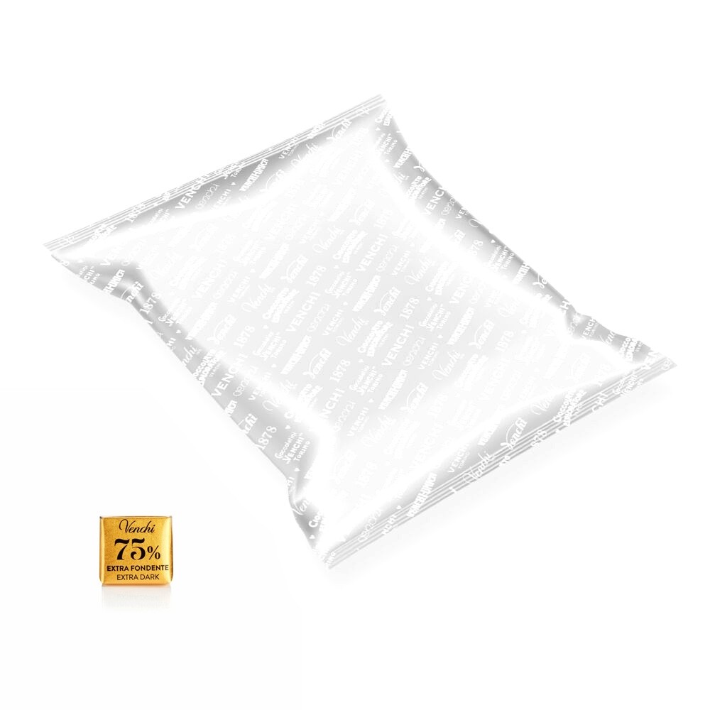 Venchi Fondente 75% Dark Chocolate Mini-Napolitains Bag - 1kg 117055