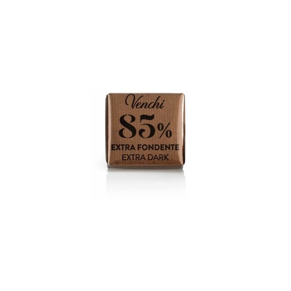 Venchi Fondente 85% Dark Chocolate Mini-Napolitain Single - 3 grams 117056