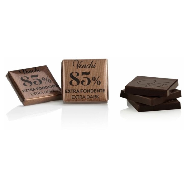 Venchi Fondente 85% Dark Chocolate Mini-Napolitains Bag - 200 grams 117056