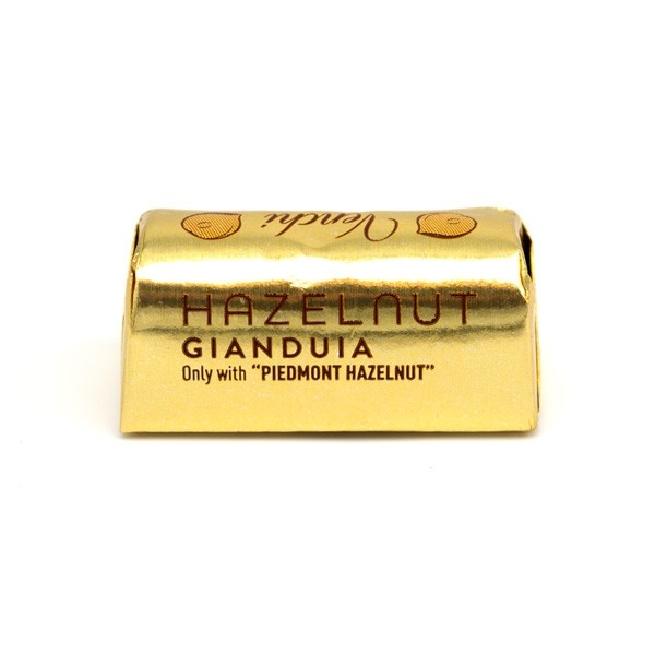 Venchi Hazelnuts in Gianduja Chocolate Gold Ingot - 16g 116647
