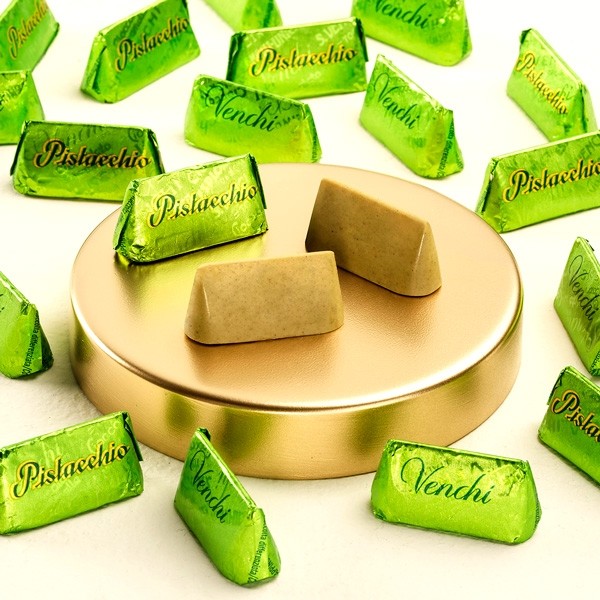 Venchi Pistachio Giandujotti Bag - 200g 126363