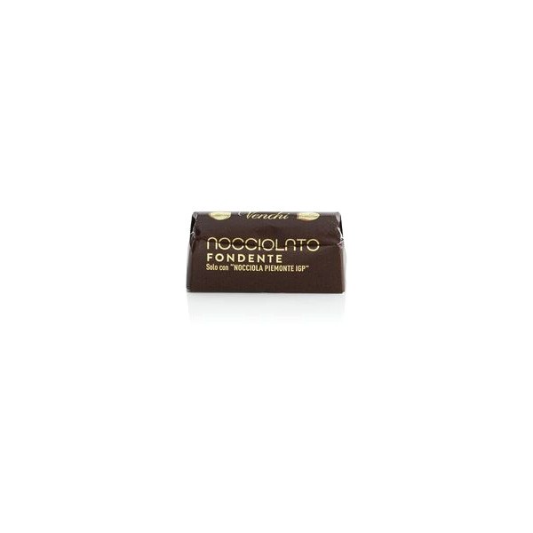 Venchi Whole Hazelnuts in 60% Dark Chocolate Ingot - 16 grams 116644