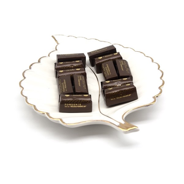 Venchi Whole Hazelnuts in 60% Dark Chocolate Ingots Bag - 12-pc 116644