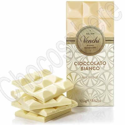 Venchi Cioccolato Bianco White Chocolate Bar Chocosphere