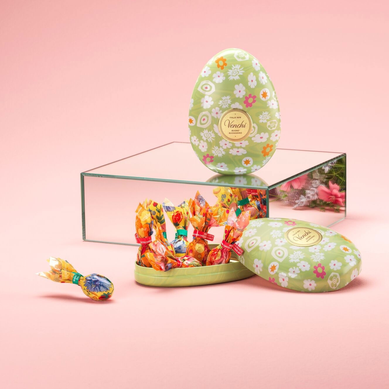 Venchi Egg Tin With Chocolate Eggs 140505