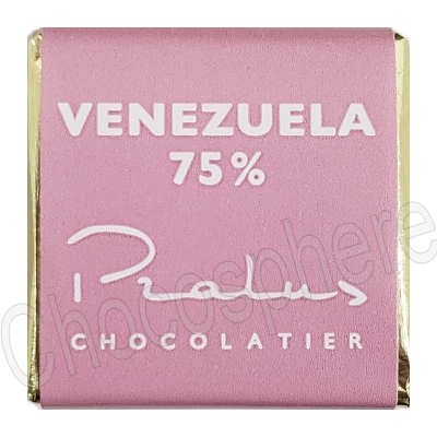 Francois Pralus Venezuela 75% Single Origin Dark Chocolate Napolitains - 1kg
