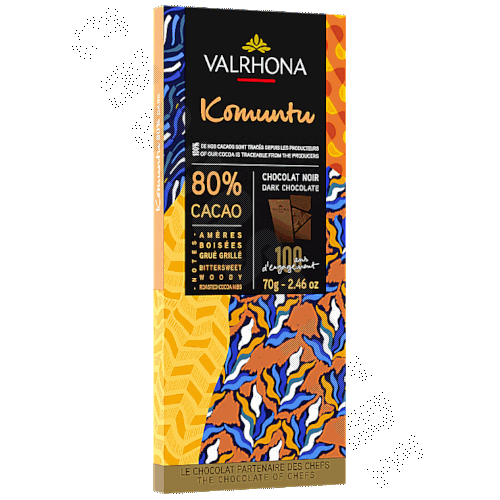 Komuntu 80% Chocolate Bar 70g