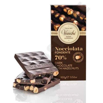 Nocciolata Fondente 70% Bar - 100g