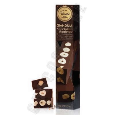 Dark Gianduja with Hazelnuts Bar