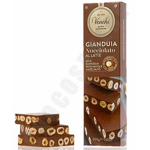 Milk Gianduja with Hazelnuts Bar - 200g