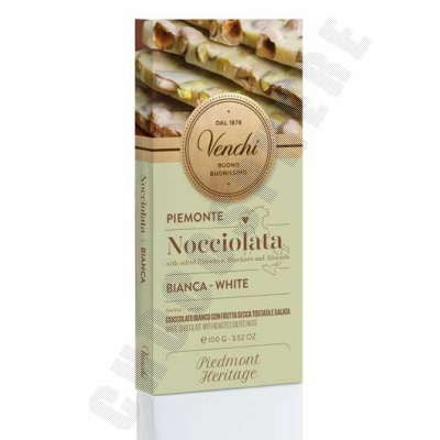 White Chocolate Bar With Hazelnut