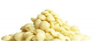 Cacao Barry Zephyr Pistoles 34% White Chocolate Discs - 1 kg CHW-N34ZEPH-US-U77