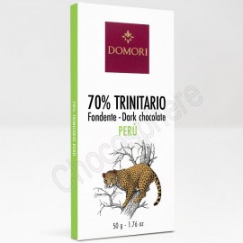 Domori Trinitario Peru Dark Chocolate Bar 70% Cacao