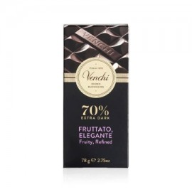 Venchi Venchi Fruttato Elegante 70% Dark Chocolate Bar - 78g – Chocosphere
