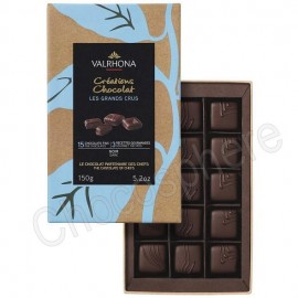 Valrhona Grand Cru Dark Chocolates Gift Box - 15pc, 150g