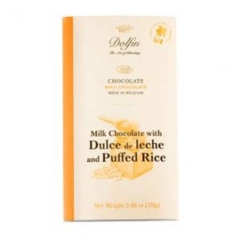 Dolfin Chocolat Lait Dulce de Leche and Riz Souffle 70g