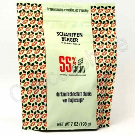 Scharffen Berger Dark Chocolate Baking Chunks with Maple Sugar Pouch 198g