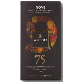 Amedei '9' Nove 75% Dark Chocolate Bar 50g