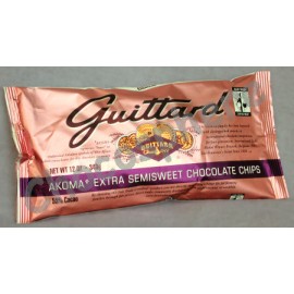 Guittard Akoma Chocolate Chips, 12oz