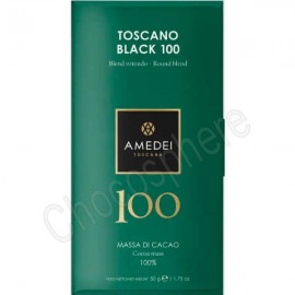 Amedei Toscano Black 100% Dark Chocolate Bar 50g