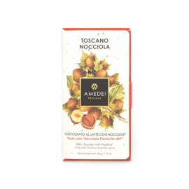 Amedei Amedei Cioccolato al Latte con Nocciole 32% Milk Chocolate & Hazelnut Bar - 50g 5323