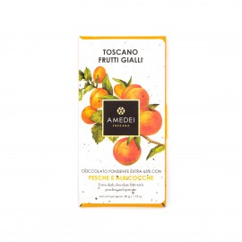 Amedei Amedei Toscano Blond 70% Dark Chocolate & Yellow Fruits Bar