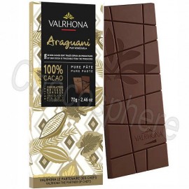 Valrhona Araguani 100% Cacao Chocolate Bar 70g