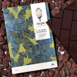 Atypic 70% Dark Chocolate Bar - Solomon Islands - 70g