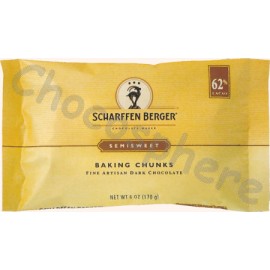 Scharffen Berger Semisweet Baking Chunks Pouch 170g
