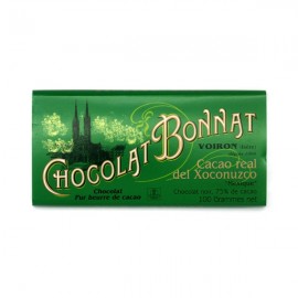 Bonnat Bonnat Cacao real del Xoconuzco 75% Single Origin Dark Chocolate Bar - 100 grams