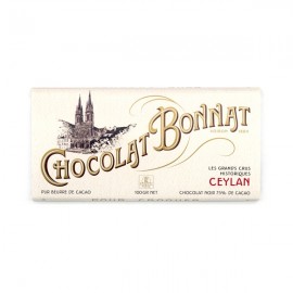Bonnat Bonnat Ceylan 75% Single Origin Dark Chocolate Bar - 100 grams