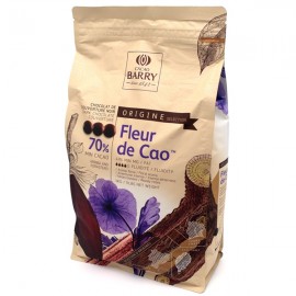 Cacao Barry Cacao Barry Fleur de Cao Pistoles 70% Dark Chocolate Discs 5 kg CHD-O70FLEU-US-U77